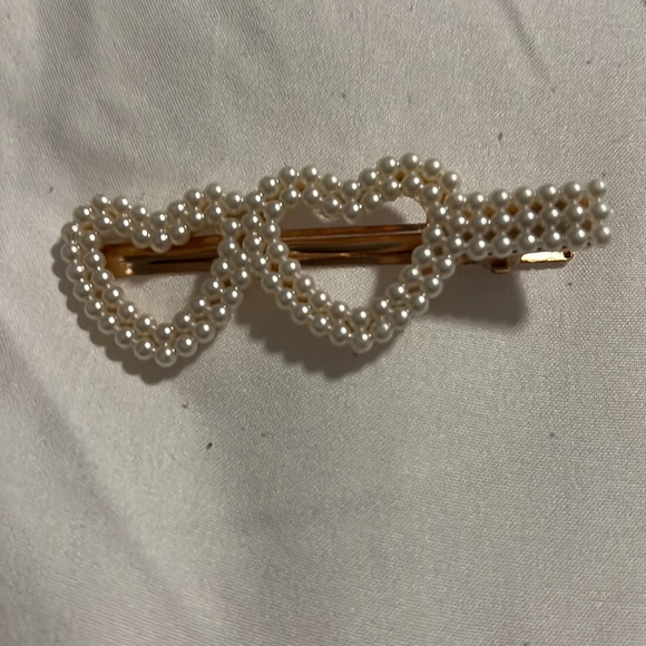 Pearl Hair Clips Gold for Women Girls Christmas Hair Barrettes Decor Accessories - Picture 6 of 7